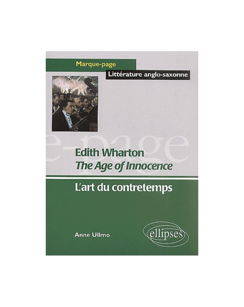 Wharton Edith, The Age of Innocence