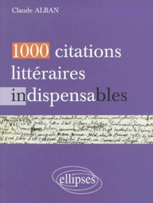 1000 citations littéraires indispensables