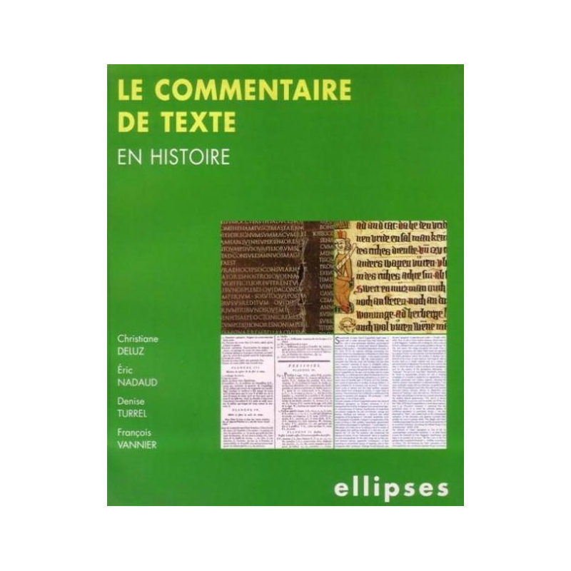 Le commentaire de texte en Histoire