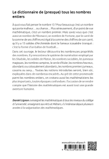 Le dictionnaire de (presque) tous les nombres entiers