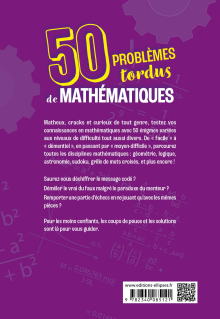 50 problèmes tordus de mathématiques