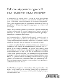 Python - Apprentissage actif - Pour l'étudiant et le futur enseignant
