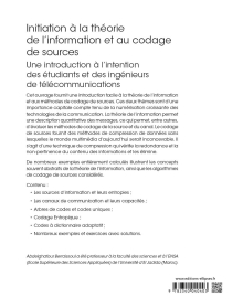 Initiation à la théorie de l’information et au codage de sources - Une introduction à l'intention des étudiants et des ingénieurs de télécommunications