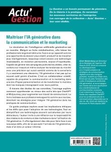 Maîtriser l’IA générative dans la communication et le marketing - ChatGPT, Midjourney...