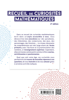 Recueil de curiosités mathématiques - 2e édition