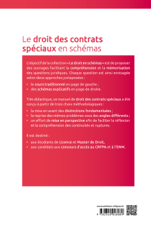 Le droit des contrats spéciaux en schémas