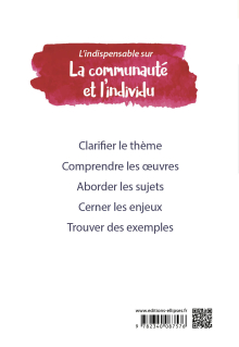 L'indispensable sur la communauté et l'individu - Prépas scientifiques. Français-Philosophie. Concours 2025-2026 - édition 2025-2026