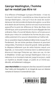 George Washington, l’homme qui ne voulait pas être roi