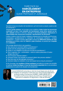 Faire face au Harcèlement en entreprise - Guide pratique et juridique - Alerte - Procédure - Médiation