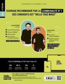 Le Manuel de Cours du TAGE MAGE - 3 tests blancs + 200 fiches de cours + 700 questions + 900 vidéos - 8e édition - édition 2025