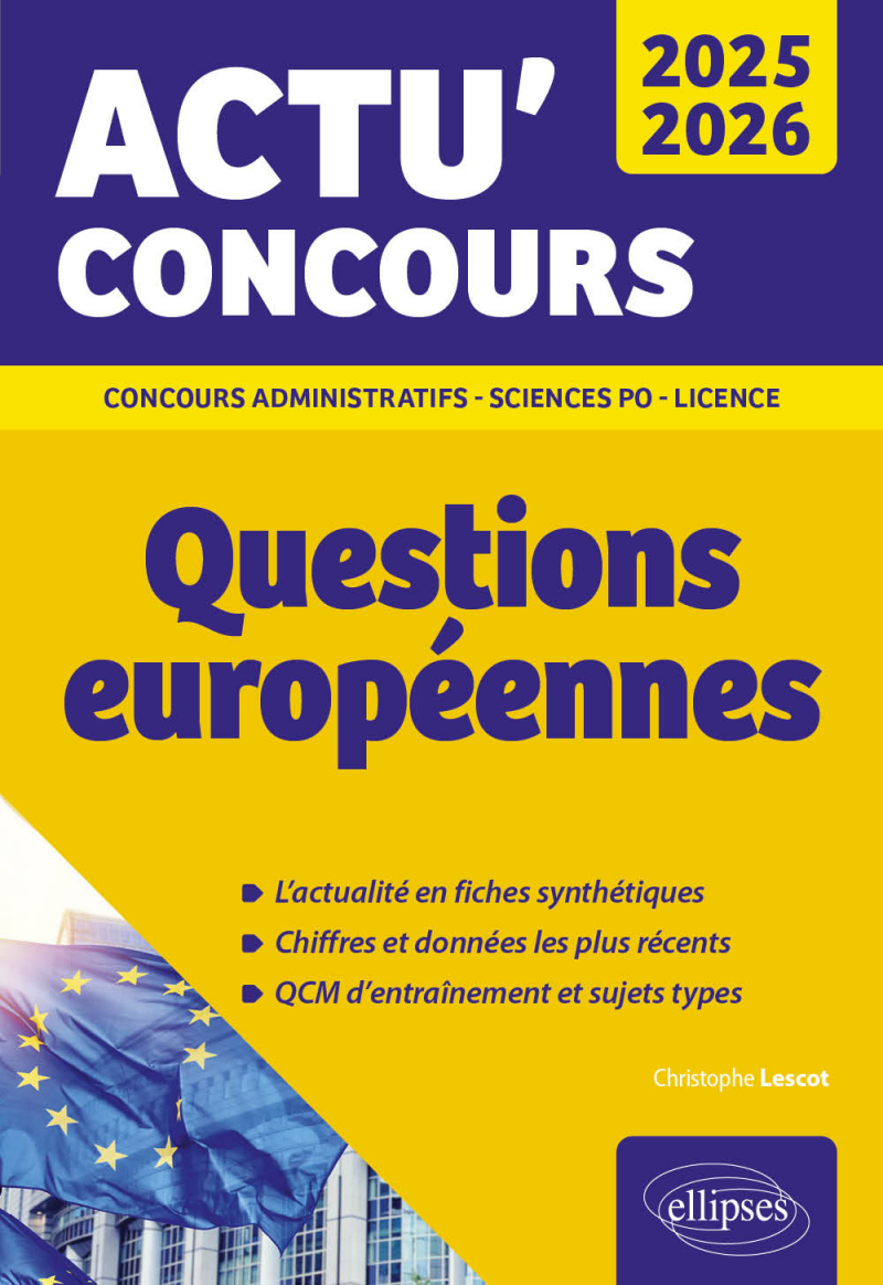 Questions européennes - édition 2025-2026