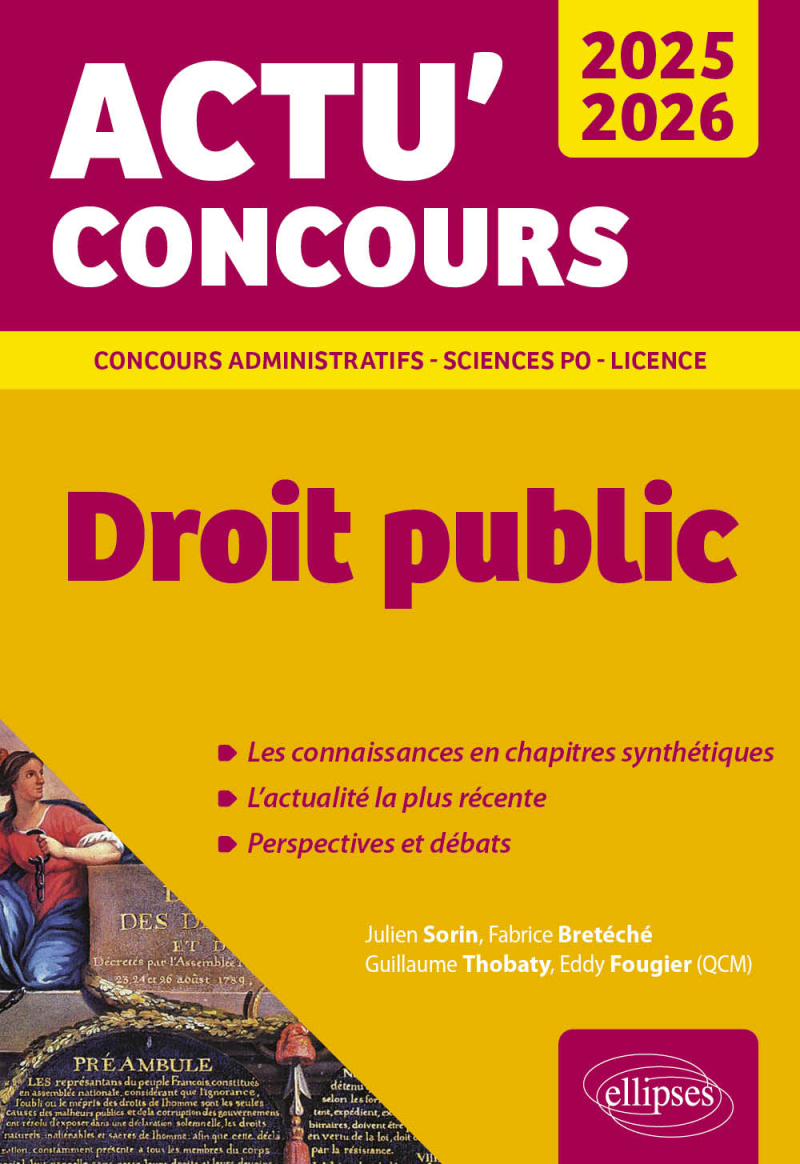 Droit public - édition 2025-2026