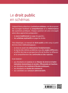 Le droit public en schémas - A jour au 15 février 2024 - 2e édition