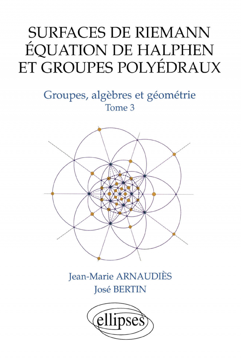 Surfaces de Riemann - Equation de Halphen et groupes polyédraux - Tome 3 Groupes, algèbre et géométrie