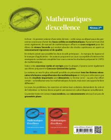 Mathématiques d'excellence - Niveau Seconde - Cours pour lycéens très motivés - 2e édition