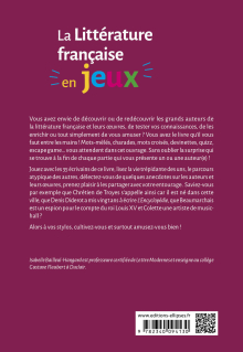 La littérature française en jeux - Auteurs et textes fondamentaux