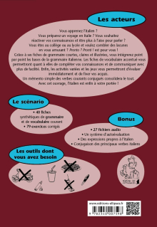 Pronto ? Pronti ! 40 fiches de grammaire et de vocabulaire avec exercices simples et ludiques pour apprendre ou réviser l’italien (avec fichiers audio), 2e édition