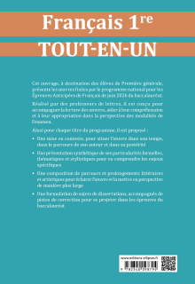 Français. Première. Tout-en-un sur les œuvres au programme du bac - Session 2025-2026