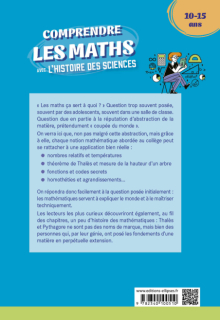 Comprendre les Maths avec l'Histoire des Sciences - 10/15 ans