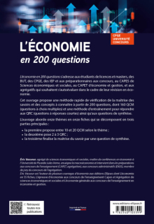 L'économie en 200 questions - 160 QCM, 29 QCR, 11 questions de synthèse. Questions corrigées et expliquées