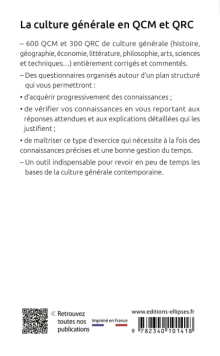 La culture générale en QCM et QRC