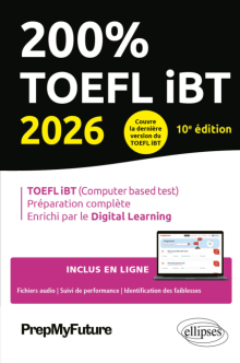 200% TOEFL iBT - 10e édition - édition 2026