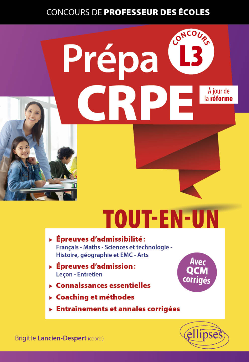 Prépa CRPE tout-en-un L3 - Licences disciplinaires