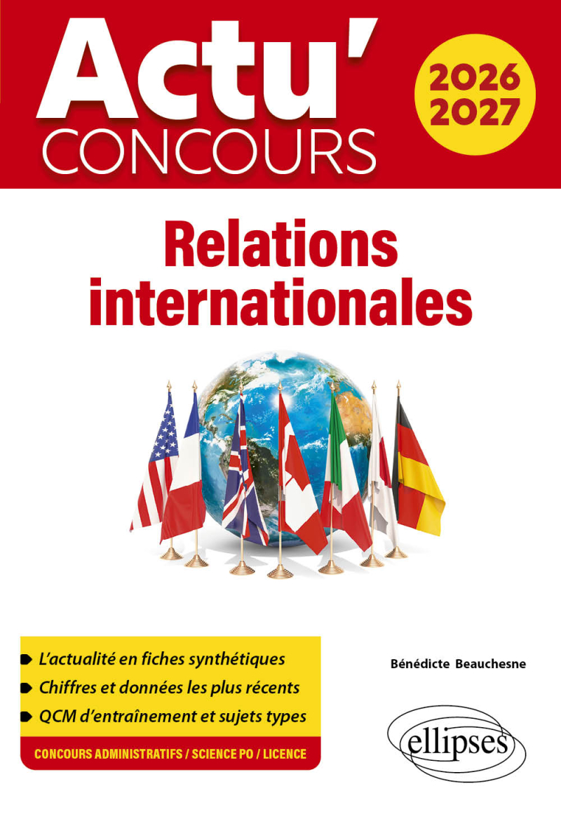 Relations internationales - édition 2026-2027