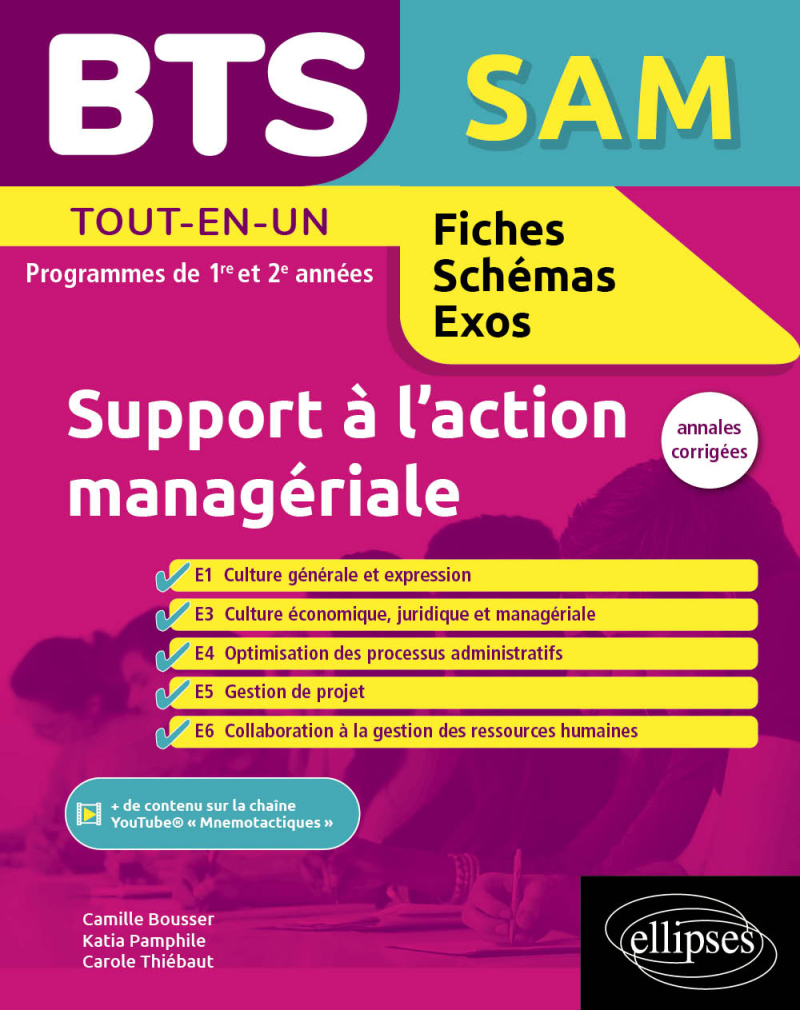 BTS SAM - Support à l'action managériale