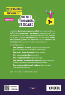 Première. Spécialité Sciences économiques et sociales - Votre coaching personnalisé