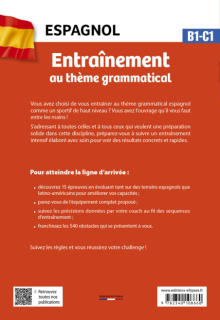 Espagnol. Entraînement au thème grammatical. - À vos marques, prêts… traduisez ! [B1-C1]