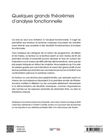 Quelques grands théorèmes d’analyse fonctionnelle