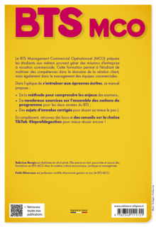 BTS MCO - Management commercial opérationnel