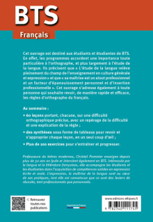 BTS - orthographe - Améliorer son orthographe en 15 jours - 2e édition