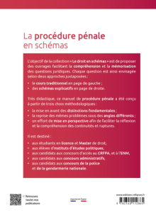 La procédure pénale en schémas - 5e édition