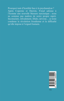 Une difficulté de la psychanalyse
