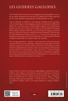Les Guerres gauloises - 58 av. J.-C – 69 apr. J.-C.