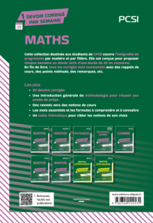 Maths. PCSI