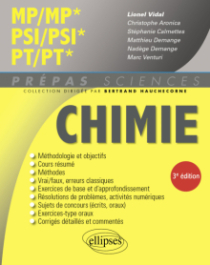 Chimie MP/MP* PSI/PSI* PT/PT* - 3e édition